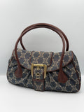 Celine Macadam Denim Handbag