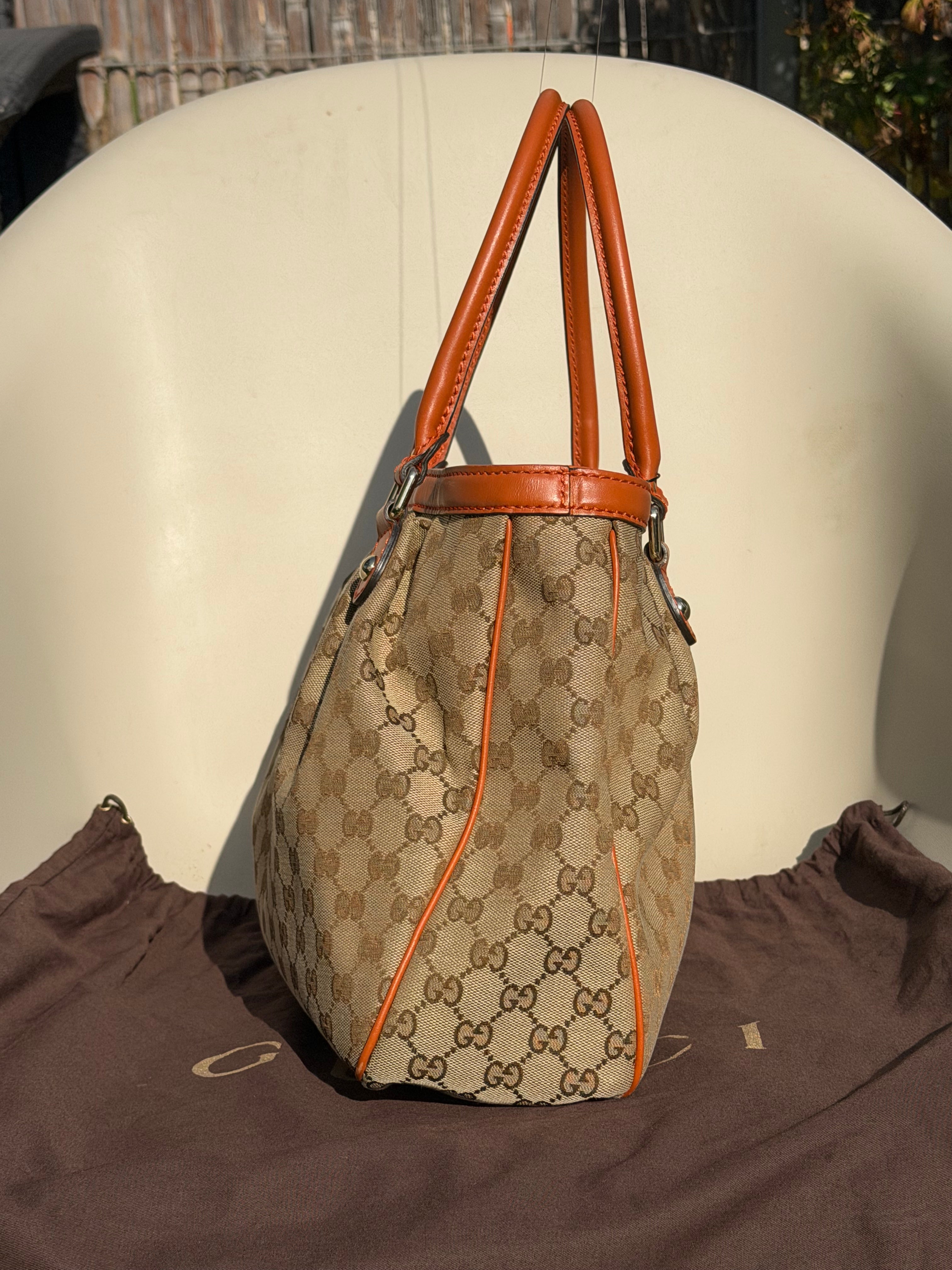 Gucci GG Canvas Sukey Tote Bag