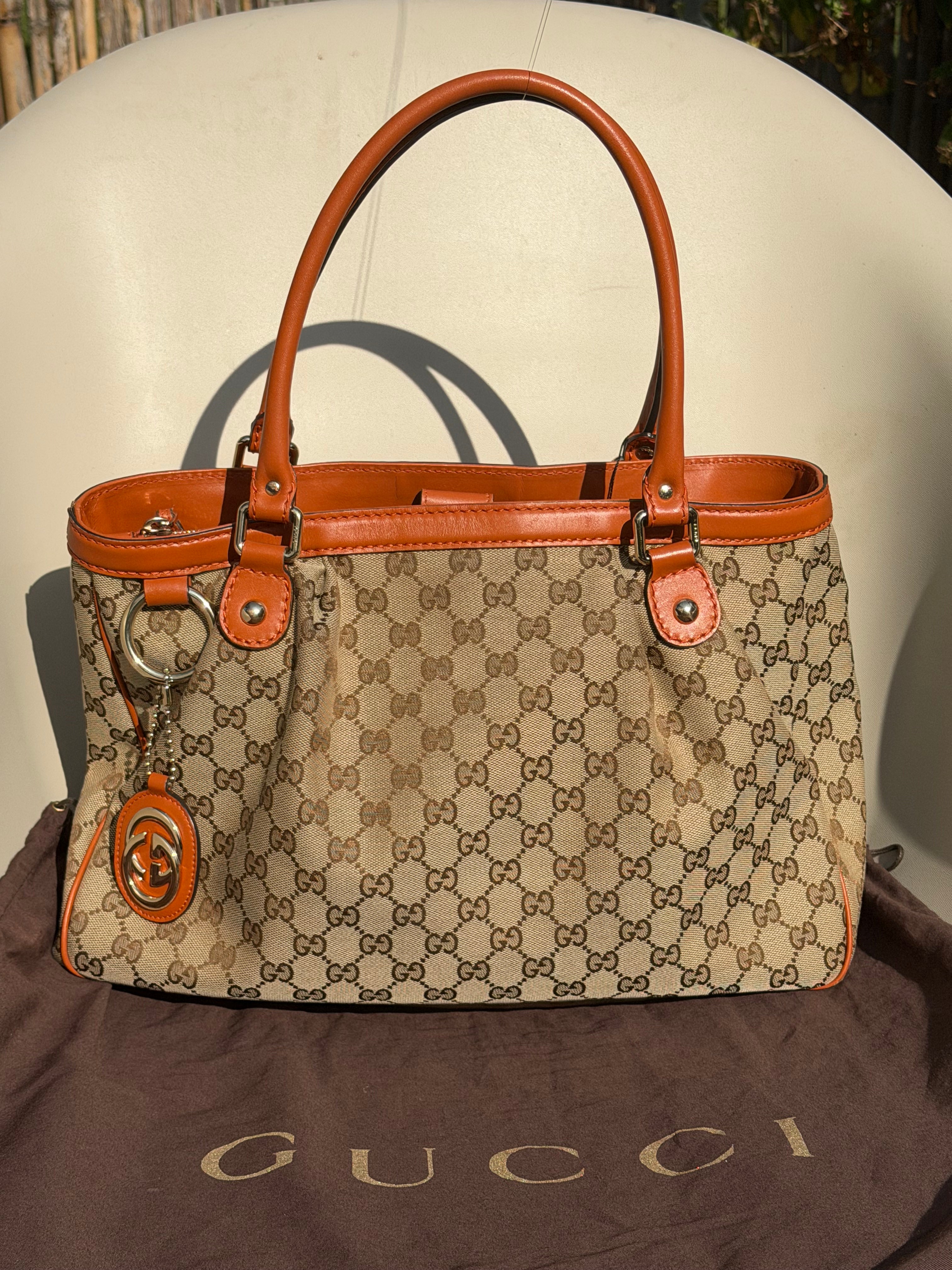 Gucci GG Canvas Sukey Tote Bag